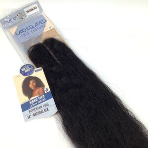 Outre Laid & Slayed Bohemian Curl Lace Closure 14” Natural Black